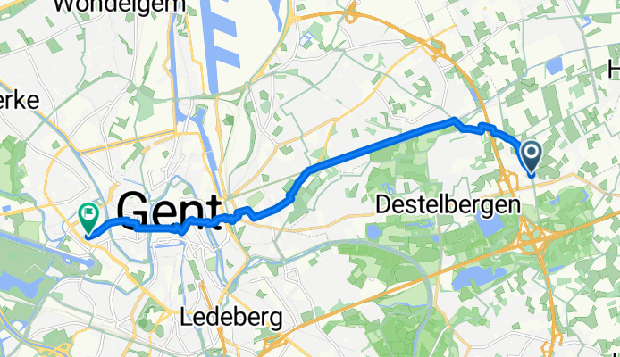 Damvalleistraat naar Beneluxplein