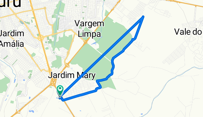 De Rodovia Marechal Rondon Km a Avenida Issa Marar