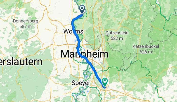 Groß-Rohrheim - Walldorf