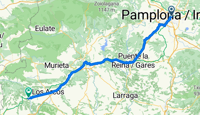 Pamplona - Torres del Río