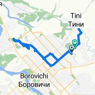 улица Гагарина, Боровичский район до улица Гагарина, Боровичский район