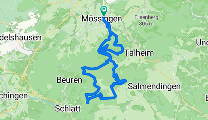 Drechslerweg, Mössingen nach Drechslerweg, Mössingen