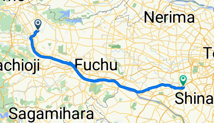 Yokota Air Base to Sancha