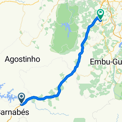 De Estrada Cachoeira do França a Rua Escócia