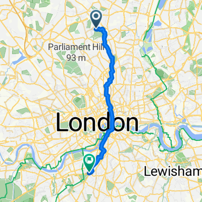 Sunday Clapham Common Station (Stop E)