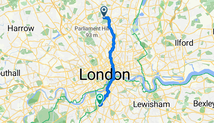 Sunday Clapham Common Station (Stop E)