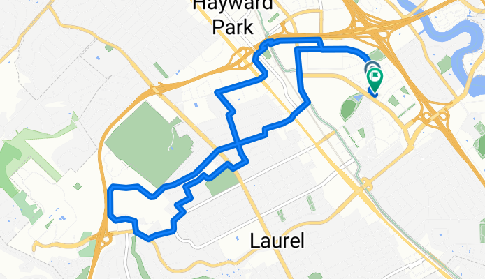 Lafayette St, San Mateo to Salisbury Way, San Mateo