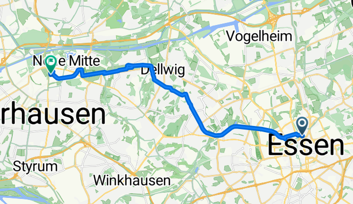 От Viehofer Platz до Im Lipperfeld