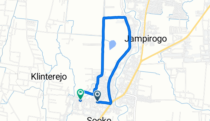 Route to Jalan KH. Ismail No.120