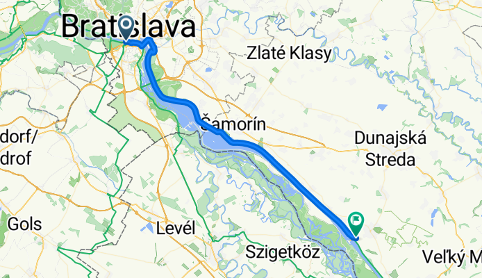 Bratislava - Gabčíkovo