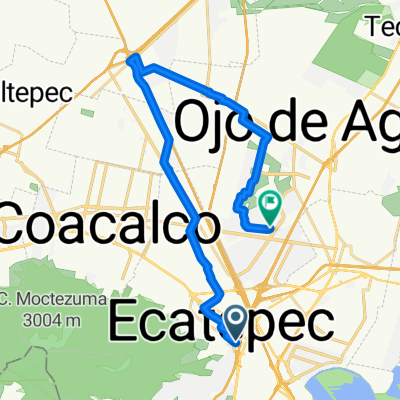 Avenida Lázaro Cárdenas, Ecatepec de Morelos à Cerrada 2a. de Jardines de Aranjuez, Ojo de Agua