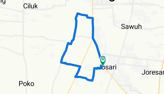 Jl. K. Mohammad Na'im no. to Jl. K. Mohammad Na'im no.