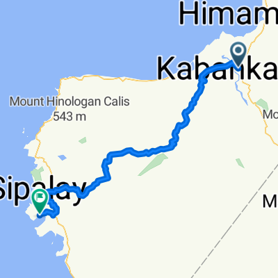 Von Kabankalan City bis Sipalay City
