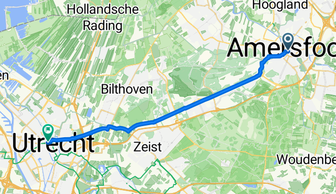 From Amersfoort to Utrecht