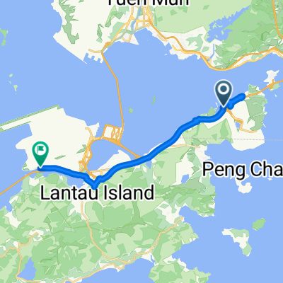 Lantau Island to 南環路, 赤鱲角