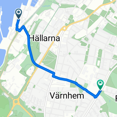 Route in Visby