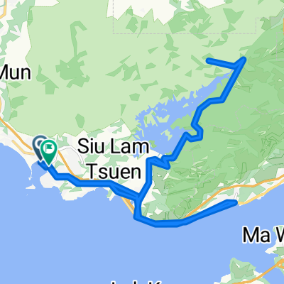 New Territories to Castle Peak Rd-Castle Peak Bay, So Kwun Wat