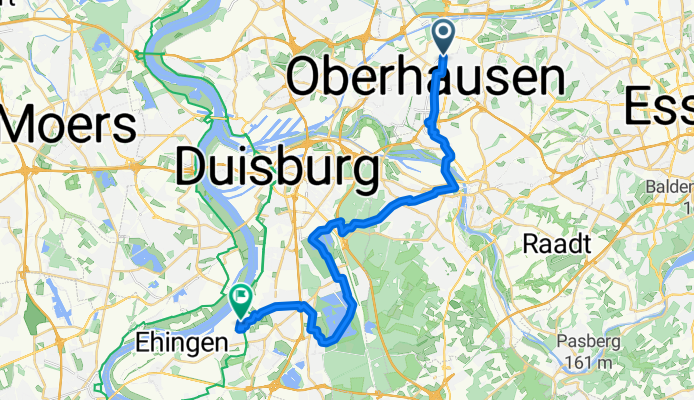 Halden von Oberhausen - Hochfeld