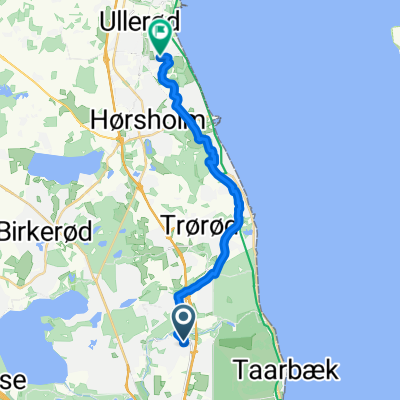 Ravnholmvej, Kongens Lyngby to Rypevænget, Kokkedal