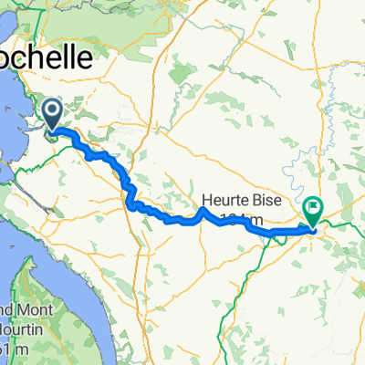 De Rochefort à Angoulême + De Angoulême à Limoges