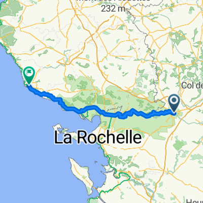 De Niort à Les Sables-d'Olonne