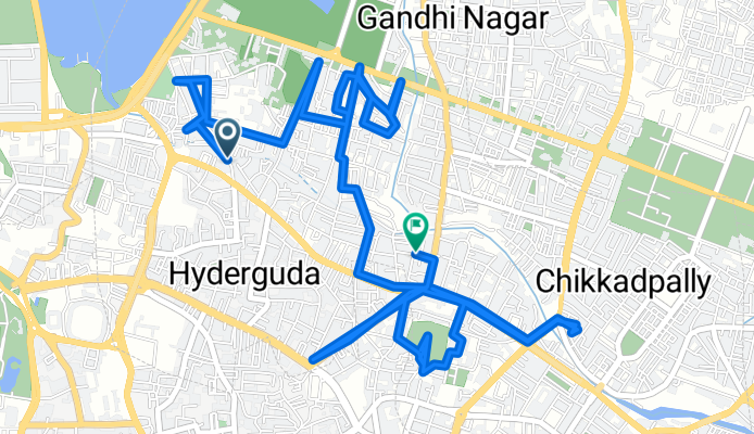 Himayat Nagar Road 2a to House No. 3-5-907/D