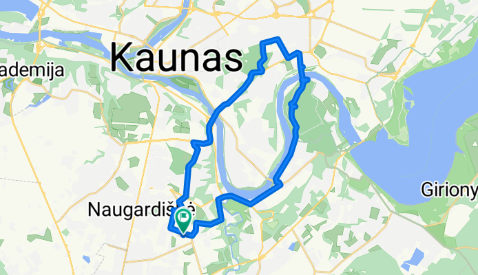 Taurėnų g., Seniava to Taurėnų g., Seniava