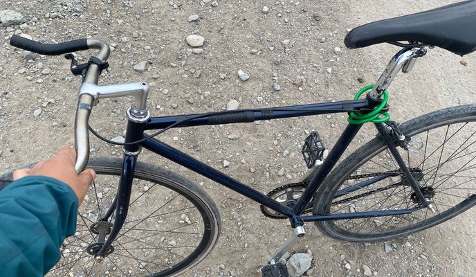 Foto 1 de la ruta de Bikemap "ЭМ-12, Кошкенчи до Тоголок Молдо көчөсү, Джалал-Абад"