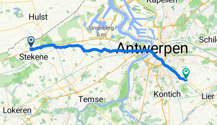 Polderstraat naar Heerbaan