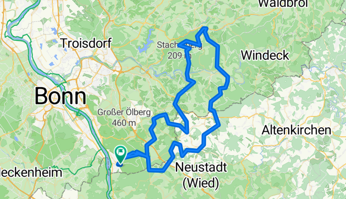 From Bad Honnef to Bennerscheid