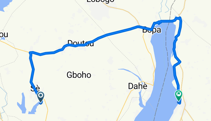 Houéyogbé à RN 1 B, Kpomassè