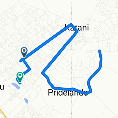 Route from Near Nairobi - Athiriver Road