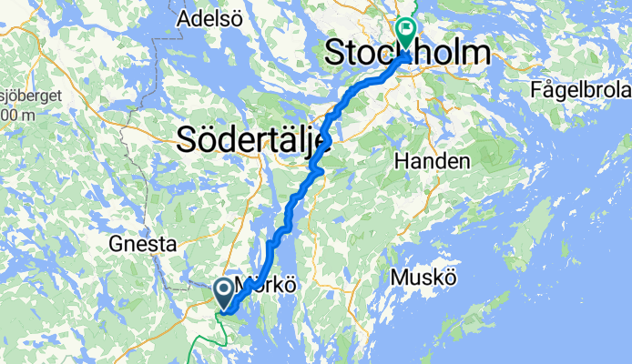 Vagnhärad - Stockholm