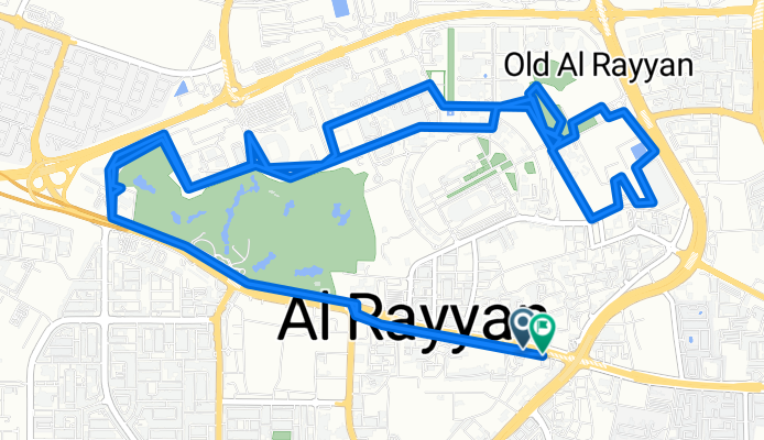 Al Rayyan Al Jadeed Street, Al Rayyan to Al Rayyan Al Jadeed Street, Al Rayyan