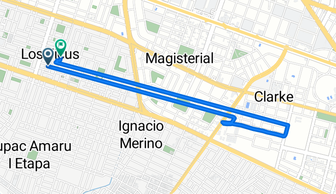 De Avenida Marcavelica a Gonzalo Farfán Mz D1 Lt