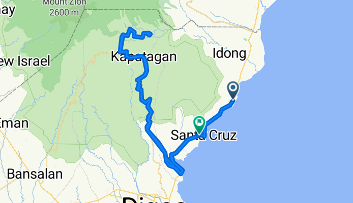 Route to Upper Palawan UST