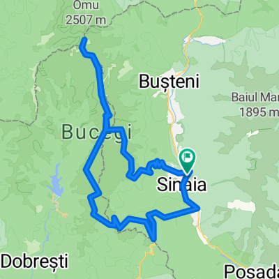 Sinaia - Saua Dichiului – Babele – Vf. Omu - Piatra Arsa - Cab. Miorita - Sinaia
