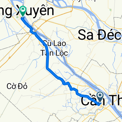 can tho long xuyen kort