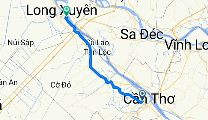 can tho long xuyen kort