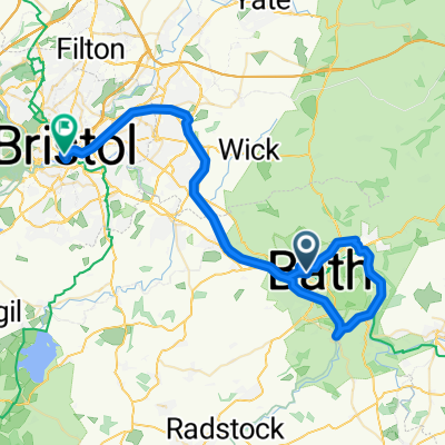 Bath recce; Victoria Park, loop Dundas way ?