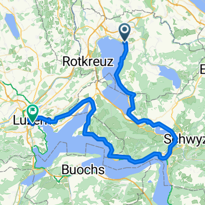 Von Zug bis Luzern