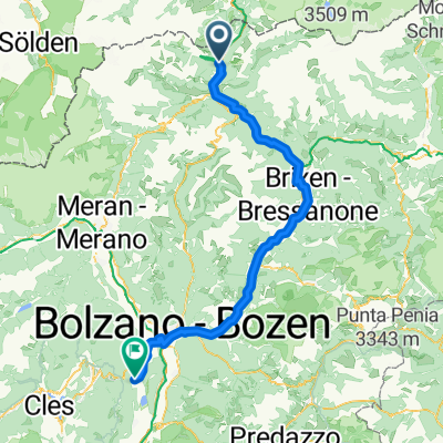 Von Brenner bis Kaltern an der Weinstrass