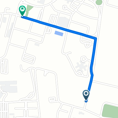 Groenewoud Street, Bloemfontein to Rectors Road, Bloemfontein