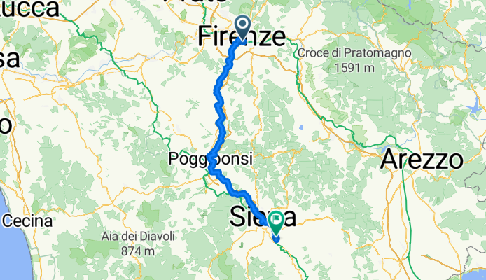 Von Florenz bis Siena