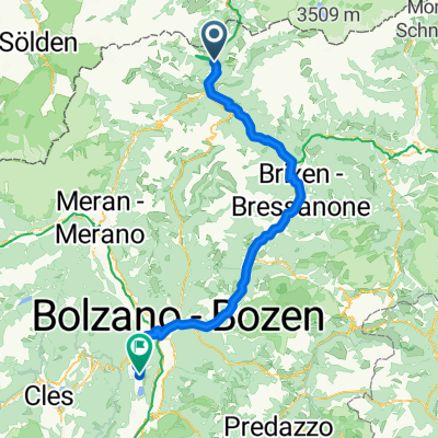 Von Brenner bis Kaltern an der Weinstrasse