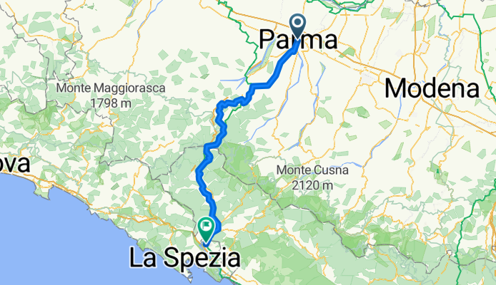 Von Parma bis Santo Stefano di Magra