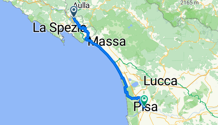 Von Santo Stefano di Magra bis Pisa