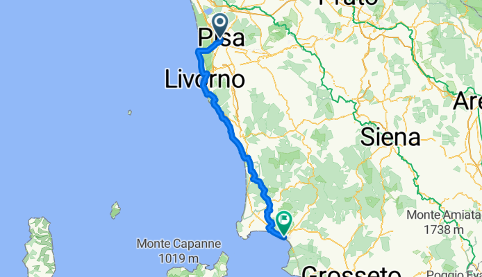 Von Pisa bis Follonica