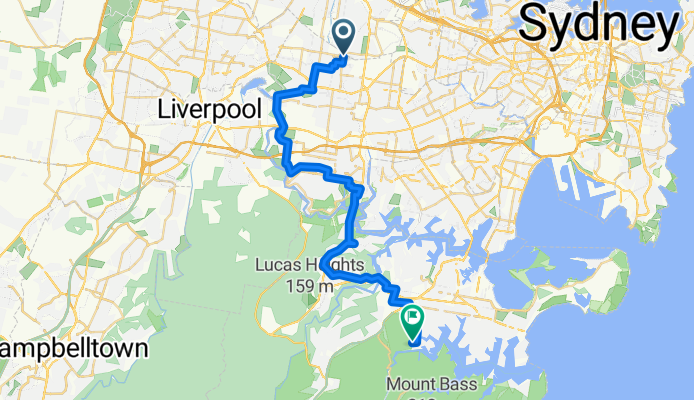 Magney Ave, Regents Park to Grays Point Rd, Royal National Park