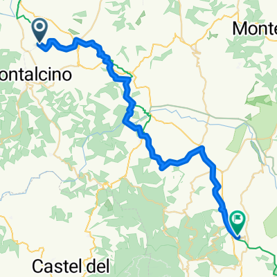 Montalcino - Radicofani